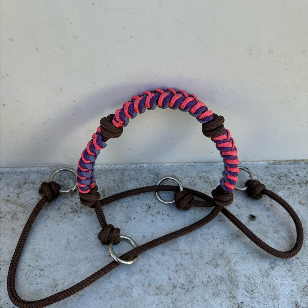 Horse Hackamore nose band piece